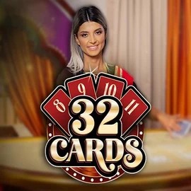 Live Casino logo of 32 Cards from Ezugi at HappySlots Casino