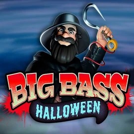 Big Bass Halloween logo by Pragmatic Play at HappySlots CasinoBig Bass Halloween