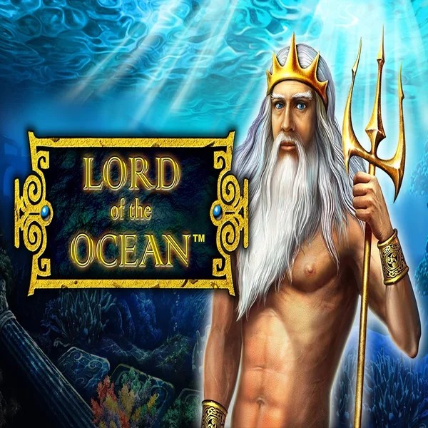 Lord of The Ocean logo by Greentube at HappySlots Casino