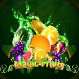 Logo of Magic Fruits Deluxe from Wazdan at HappySlots Casino