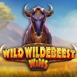Slots logo of Wild Wildebeest Wins from Pragmatic Play at HappySlots Casino